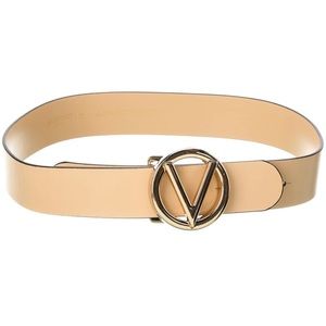 BRAND NEW WITH TAGS & DUSTBAG V by Valentino Cream Belt size Medium